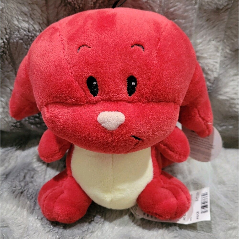 Neopets Red Kacheek Cat Dog Plush Stuffed Toy Limited Too 6" NWT